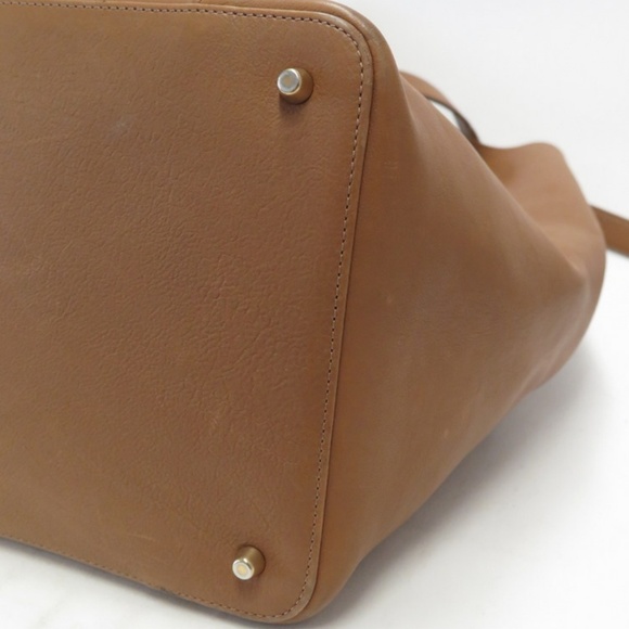 Nina Ricci Bag Faust Brown Leather Large Tote - Picture 4 of 8